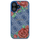 Mbrojtëse telefoni Guess GUHMP16SP4ROPEMCB për iPhone 16 6.1", hardcase blu me lule