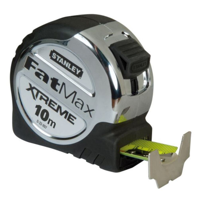 Metër Stanley FatMax Pro 0-33-897, 10m, shirit 32mm, krom i zi