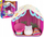 Set lodrash Squishville Squishmallows Deluxe Glamping Playscene, figurë 5 cm, me karrige dhe thes fjetje, shumëngjyrësh