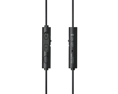 Слушалки во уво JVC HA-FR9UCBU, со микрофон, со кабел, црни