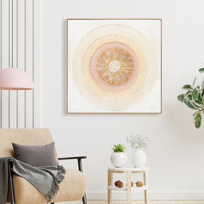 Pikturë muri 82x4,5x82Hcm (HM4577), bezhë