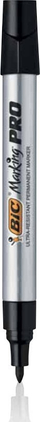 Marker permanent BiC Marking Pro, set me 12 copë, i zi
