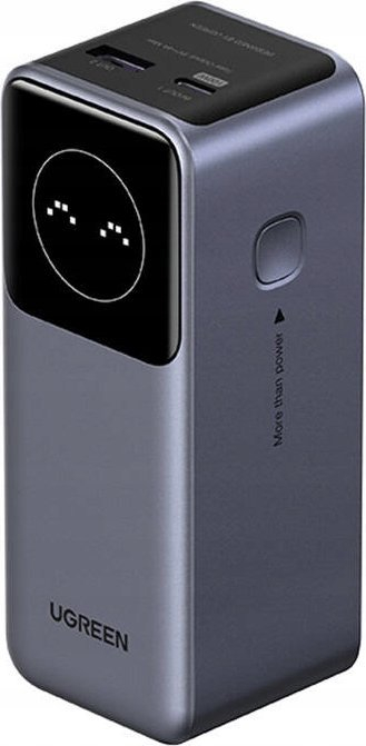 Power bank Ugreen 12000mAh, 100W, karikim i shpejtë, i zi