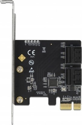 Картичка за проширување DeLOCK PCI Express x1, 4 SATA порти, low profile