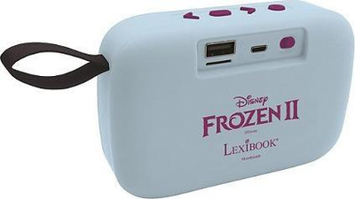 Kaltoparlant portativ Bluetooth Lexibook Frozen II, me radio, blu