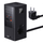 Prizë tavoline Baseus Powercombo Tower, 2x AC 4x USB, 100W, e zezë