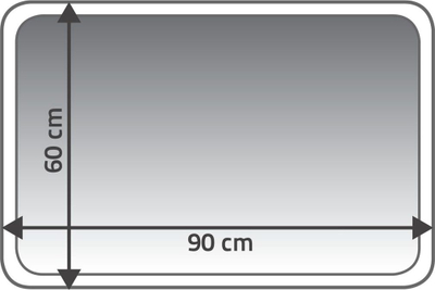 Tapet banjoje RIDDER Coins 7103303, 60x90cm, kundër rrëshqitjes, blu