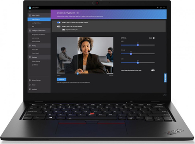 Laptop Lenovo ThinkPad L13, Intel Core Ultra 5 125U, 13.3", WSXGA, 16 GB RAM, 512 GB SSD, Windows 11 Pro, i zi