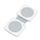 Dviced 2-In-1 Foldable Magnetic Wireless Charger, White