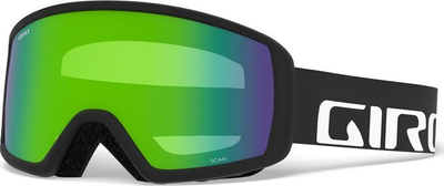 Syze skijimi Giro Scan Black Wordmark, të zeza