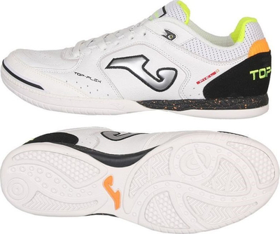 Këpucë futsalli Joma Top Flex 2342 IN, për burra, për në sallë, të bardha
