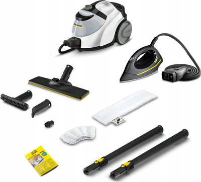 Парочистач Kärcher SC 5 EasyFix Iron, 4.2 bar, 2 kW, бела и црна