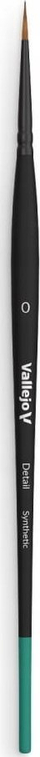 Penel sintetik VALLEJO AV Detail, i rrumbullakt, Nr. 0