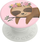 Mbajtëse telefoni PopSockets PopGrip Sweet Sloth, kapak i ndërrueshëm, rozë