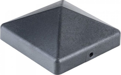 Kapak për shtyllë 4iQ, për shtylla 7x7 cm, kompozit, gri