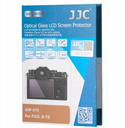 Mbrojtëse ekrani JJC GSP XT5, optike, për kamera, transparente
