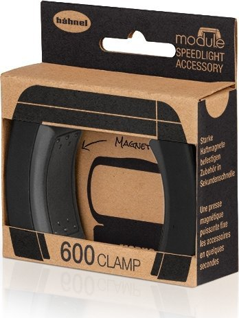 Kapëse magnetike për blic Hahnel Module 600 Clamp, për speedlight, e zezë