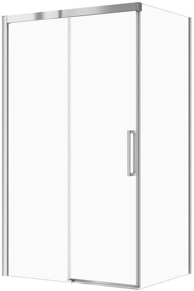 Кабина за туширање Cersanit CREA SET B844, 120x90x200 cm, стакло 8 mm, проѕирна хром