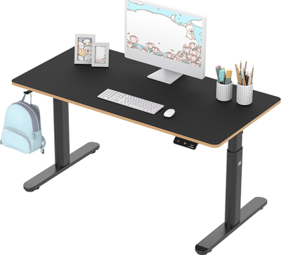Tavolinë kompjuterike ULTRADESK PULSAR, elektrike, lartësi e rregullueshme, e zezë
