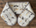 Set doreza furre Teka GLV02, 100% pambuk, me qentë shumëngjyrësh, bezhë