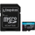 Kartë memorike Kingston Canvas Go Plus, 512GB, MicroSDXC A2 U3 V30, me adapter