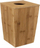 Kosh plehrash Wenko Wooden, 6L, bambu, ngjyr dru i natyrshëm