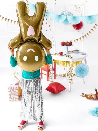 Balonë folje dekorative Cookie Mix, 67x97cm, për helium dhe ajër, me ngjyra të përziera