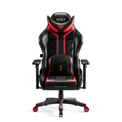 Karrige gaming Diablo Chairs X-RAY L, ergonomike, e zezë me të kuqe