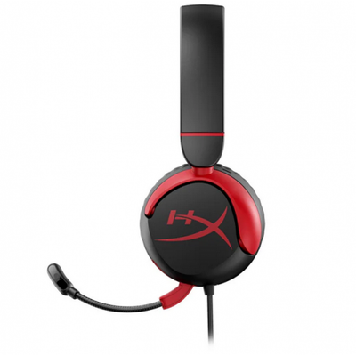 Kufje gaming HyperX Cloud Mini, me kabëll, për fëmijë, kuqe e zezë