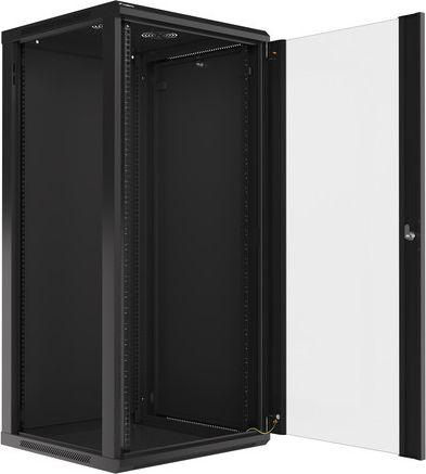 Lanberg WF01-6627-10B Ѕиден Рек Кабинет 19", 27U, Црн