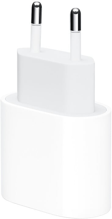 Apple USB-C адаптер за напојување, 20W, белa (големо)
