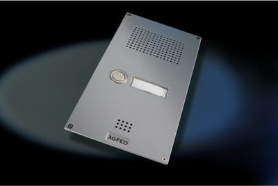 Panel interfon AGFEO Premium TFE 1, audio, për sisteme telefonie, argjendtë