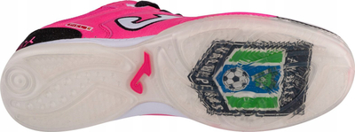Atlete futsalli Joma Top Flex 2413 IN për burra, lëkurë natyrale, nr. 44, rozë