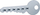 Mbajtëse çelsash Zeller Key Board, 35 cm, metal, e bardhë