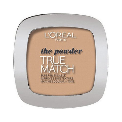 Pudër pluhur L’Oreal Paris True Match Super Blendable, 9g, bezhë / e artë