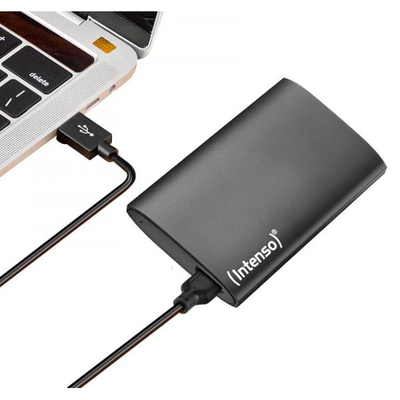 SSD i jashtëm Intenso Premium 3823461, 1TB, USB 3.2 Gen 1, metalik gri