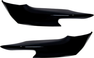 Mbulesë tamponi e përparme BMW Seria 3 E92 E93, para facelift 2006-2010, gloss black, e zezë me shkëlqim