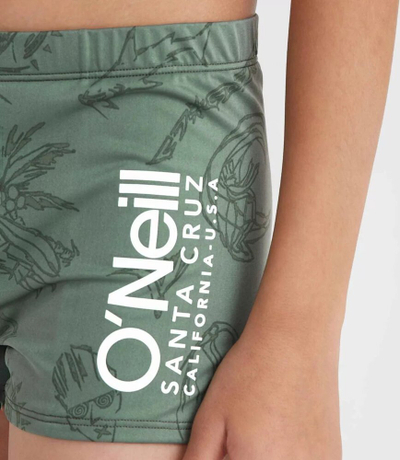 Rroba banje çunash O'Neill Cali First, Mix and Match, elastike, jeshile me print