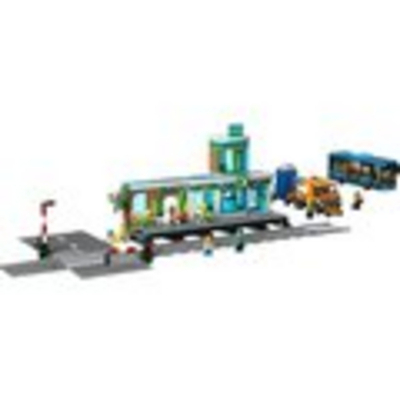 Set lodër LEGO® City 60335 Railway Station, 907 pjesë
