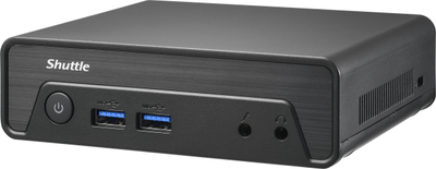Мини ПК Shuttle XPC Nano NE1010XA, Intel N100, 8GB RAM 250GB SSD, без ОС
