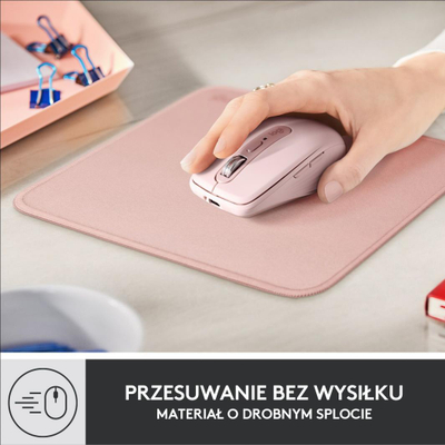Mauspad Logitech Studio Series, rozë