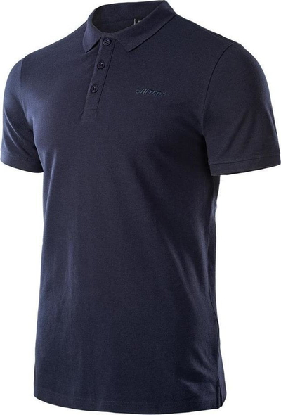 Bluzë Hi-tec Romso T shirt M 92800304142, pambuk, prerje regular, blu e errët