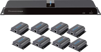 Sistem transmetimi AV Techly HDMI Extender Splitter, Full HD 1080p, 50m, i zi