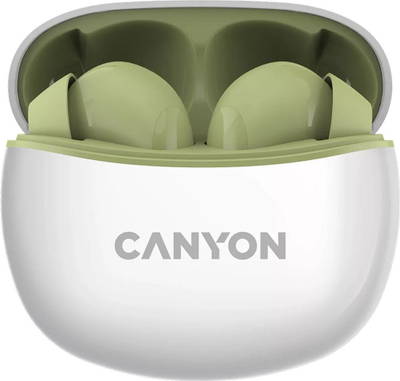 Kufje pa tel Canyon TWS 5, Bluetooth 5.3, 7.5 orë bateri, gri