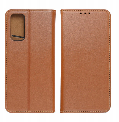 Këllëf libri Forcell SMART PRO për iPhone 17, lëkurë, me stand, kafe