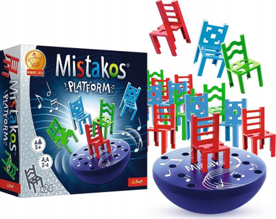 Loja tavolinë Trefl Mistakos Platform Game 02514, familjare, me platformë elektronike, shumëngjyrëshe