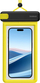 Kuti uji-rezistente për telefon Baseus DeepDive, IPX8, deri 7.2", e verdhë transparente