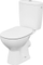 WC комплет Arteco CleanOn комбиниран, систем за заштеда на вода, антибактериско седиште, бела