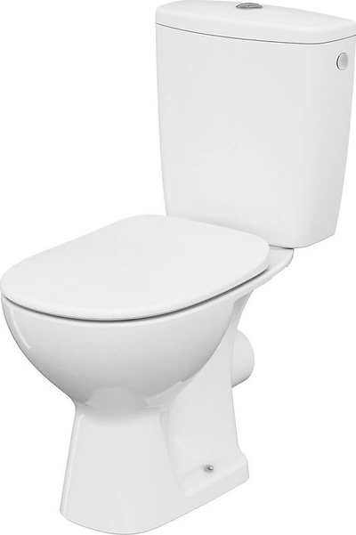WC комплет Arteco CleanOn комбиниран, систем за заштеда на вода, антибактериско седиште, бела
