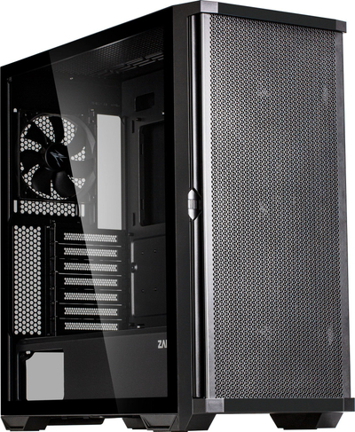 Kutia PC Zalman Z10, MIDI Tower, ATX mATX Mini ITX, e zezë
